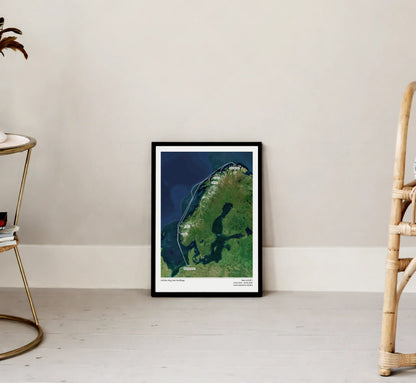 Cruise ship card as poster (unframed & framed)